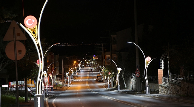 Darıca'nın caddeleri renklendi