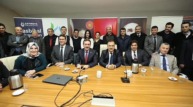 Demirci, SGK çalışanlarıyla buluştu