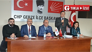 Dursun, “Gebze’de CHP bayrağı dalgalanacak”