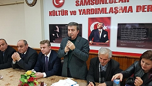 Dursun ve Yılmaz Samsunlularla görüştü