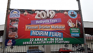 Gebze’de hediyelik eşya fuarı kurulacak