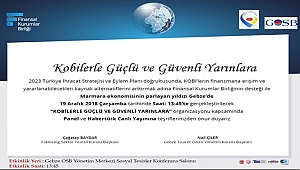Güçlü ve güvenli yarınlar Gebze'de konuşulacak
