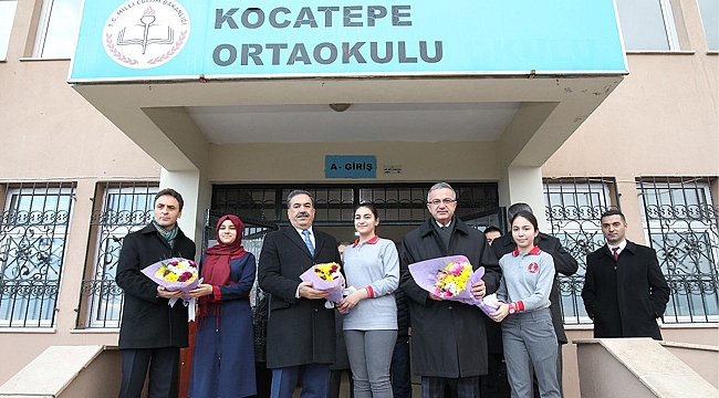 Güler ve Köşker Kocatepe’ye gitti