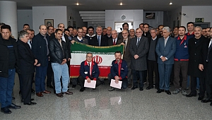 İran heyeti Gebze'ye geldi
