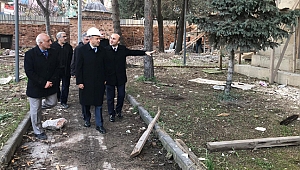 Işık çalışmaları yerinde inceledi