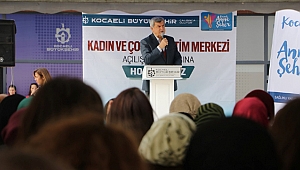 Kadın ve çocuk eğitim merkezi açıldı