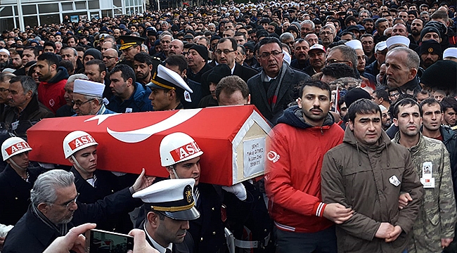 Şehidimizi Cennet'e uğurladık