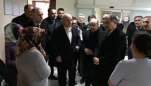 Şeker, Kani Öztürk'ü ziyaret etti