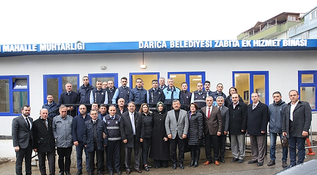 Zabıtalara yeni bina