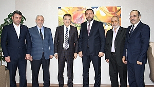 Aksu resmi kurumları ziyaret etti