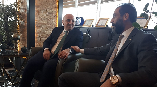 Bıyık, Arif Gülen’i ziyaret etti