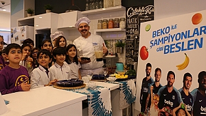 Çocuklar ‘Şampiyon Gibi’ beslendi