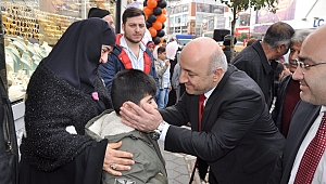 Darıca’da Bıyık’a sevgi seli