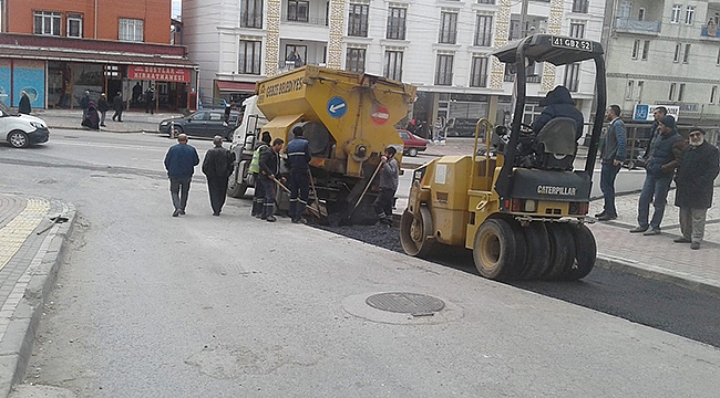Fen işleri hız kesmiyor