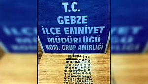 Gebze’de tarihi eser operasyonu yapıldı