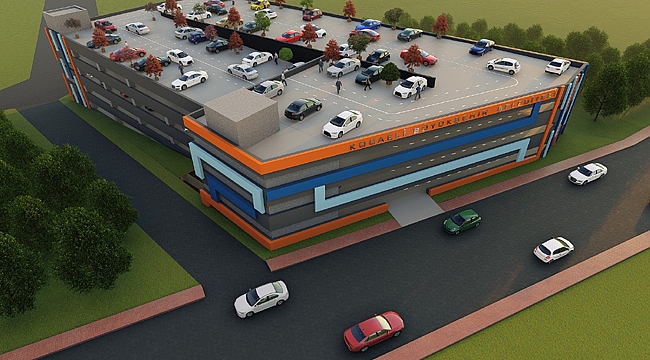 Gebze’nin 7 katlı otoparkı temel atıma hazırlanıyor