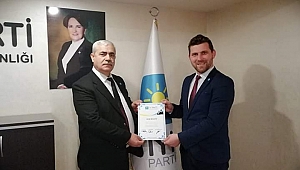 Gençlik kolları başkanı Çelenk oldu