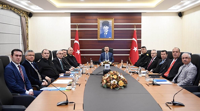 İl güvenliği için toplandılar