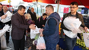 Karabacak'tan yeni uygulamaya destek