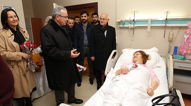 Köşker ve Ayar'dan yılbaşı ziyaretleri