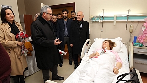 Köşker ve Ayar'dan yılbaşı ziyaretleri