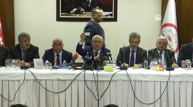 Partilerin sıralaması belirlendi