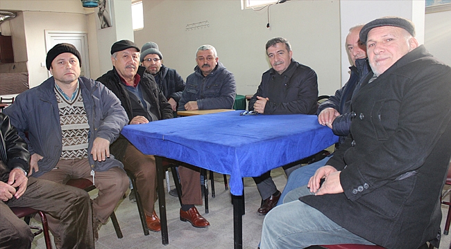 Recep Dursun, kar kış dinlemiyor