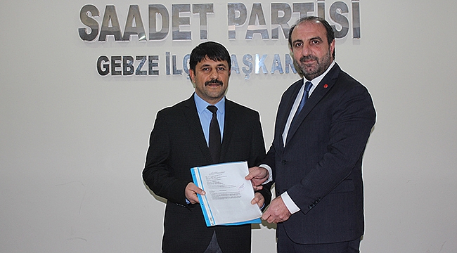 Saadet'te adaylık başvuruları devam ediyor