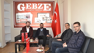 Şakar ve Kütük'den gazetemize ziyaret