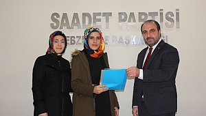 SP'de ilk başvuru kadın adaydan
