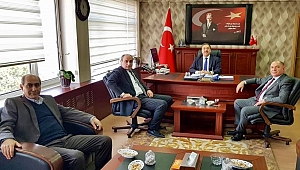 Tarhan'dan Kaymakam Güler'e ziyaret