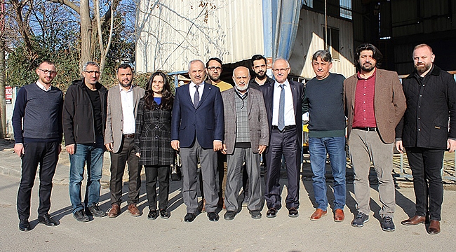 Zinnur Büyükgöz'den vefa ziyareti