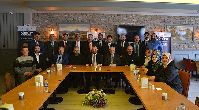 Aksu, “Biz kazanırsak Çayırova kazanacak”