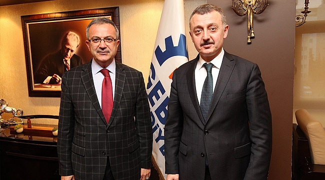 Büyükakın'dan Köşker'e ziyaret
