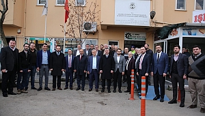Büyükakın, sanayi sitesi esnafıyla buluştu