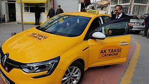 Çiftçi "AK Taksi" ile Çayırova yollarında