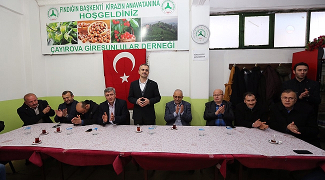 Çiftçi, "Ben Çayırova'nın evladıyım"