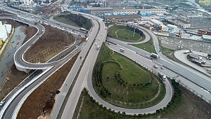 Dilovası Batı Kavşağı açılışa hazırlanıyor