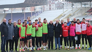 Durdağ’dan Gebzespor’a moral ziyareti