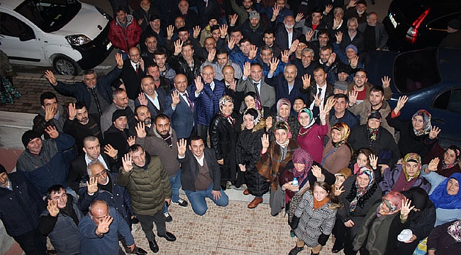 Düzcelilerden Büyükgöz'e tam destek