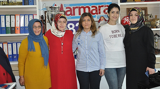 Kadın muhtar adayından Çakır'a destek