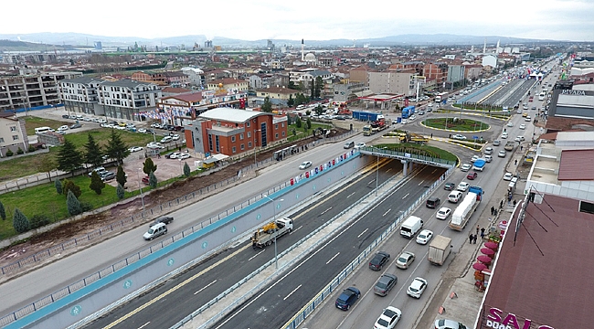 Köseköy Köprülü Kavşağı trafiğe açıldı