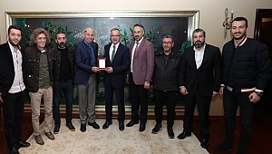 Köşker'e teşekküre gittiler!