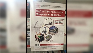 Ölçü aletlerinin muayenesi için son gün 28 Şubat!