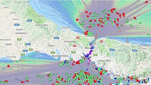 Yüzlerce gemi geçiş için bekliyor