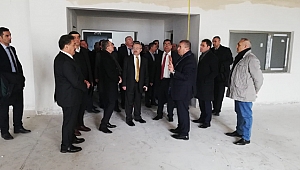Adem Ceylan, okul müdürlerini ağırladı