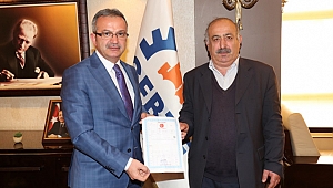 Adnan Köşker ilk tapuyu verdi