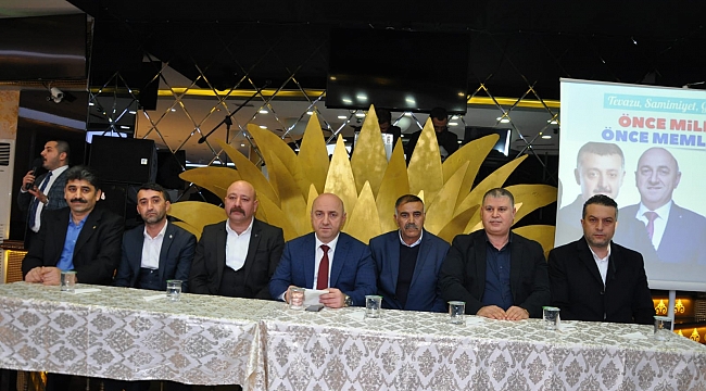 Bıyık, Fevzi Çakmak esnafıyla buluştu