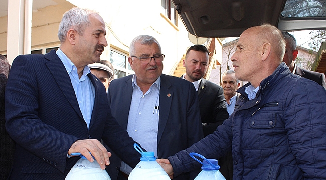 Büyükgöz, “Tarımsal kalkınmayı sağlayacağız”