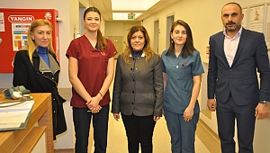 Çakır, sağlık çalışanlarıyla buluştu